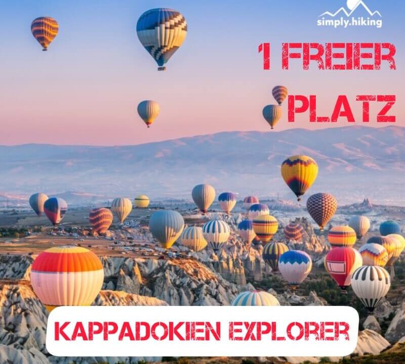 Kappadokien Türkei - von Felsenkirchen und Höhlenwohnungen, Feenkamine und Zwergenmützen mit Reini von simply.hiking Titel